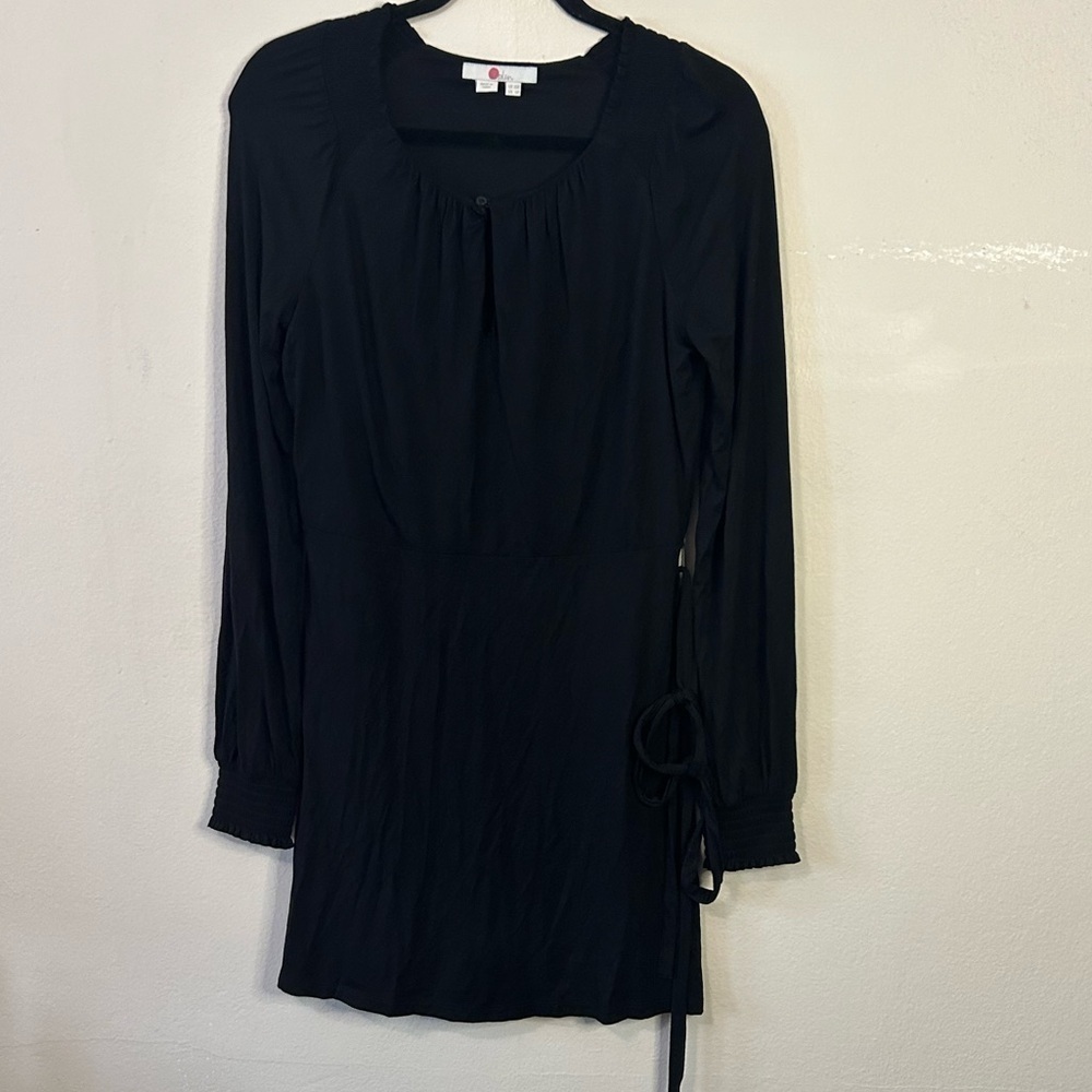 Boden Keyhole Long Sleeve Dress